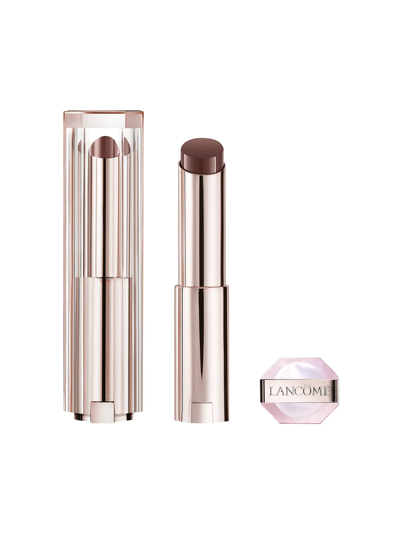 LANCÔME | Lip Idôle Squalane-12 Butterglow Glowy Color Balm (66 Mahogany Mauve) | braun